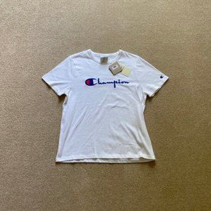 Champion White Tee
